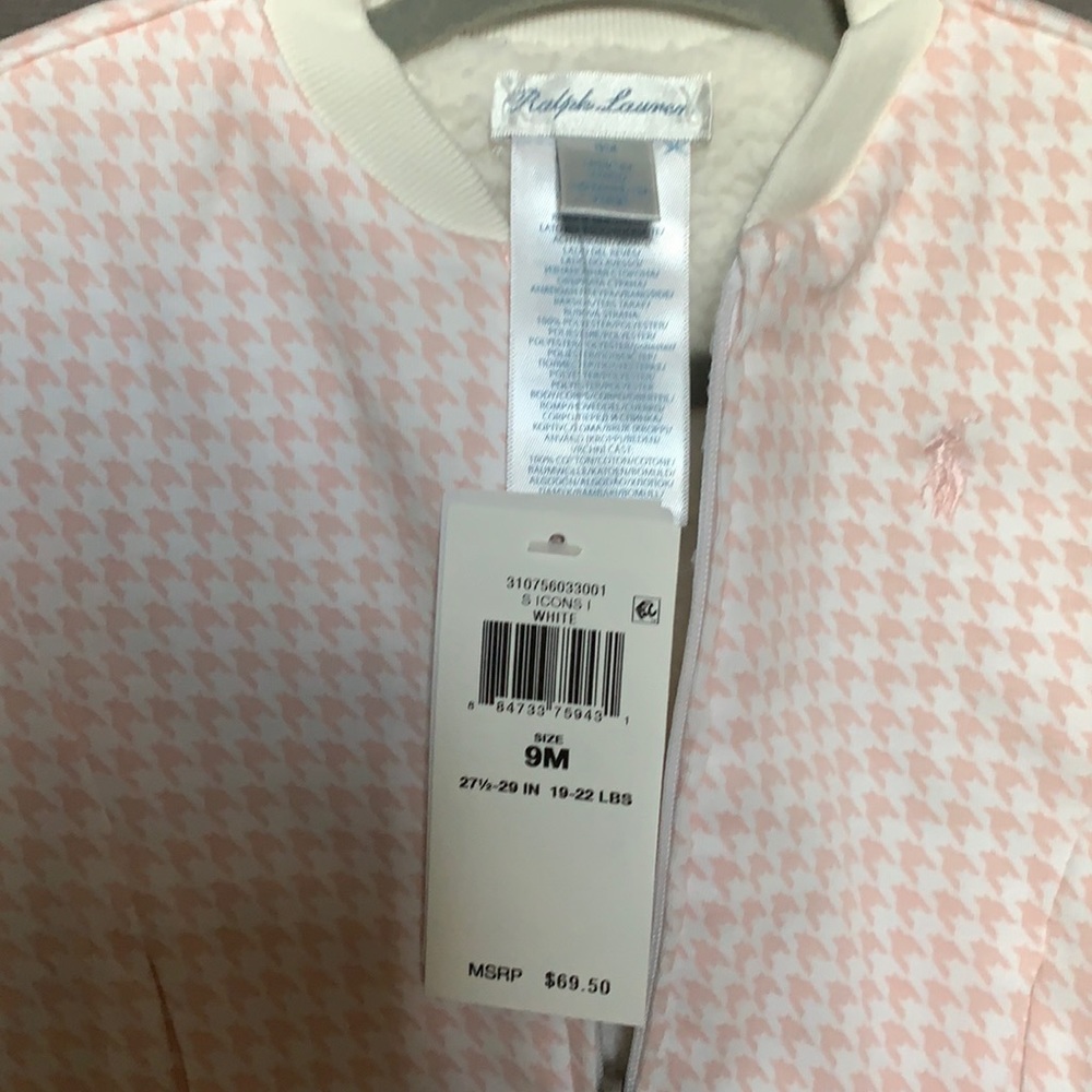 Ralph Lauren 9M reversible jacket